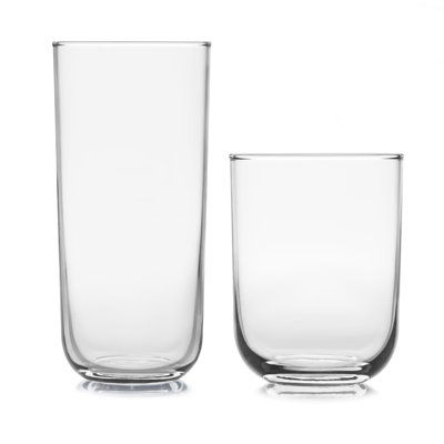 Polaris 16-Piece Tumbler and Rocks Glass Set, Axis