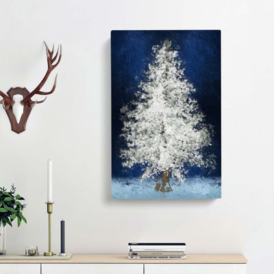Tree At Winter - Wrapped Canvas