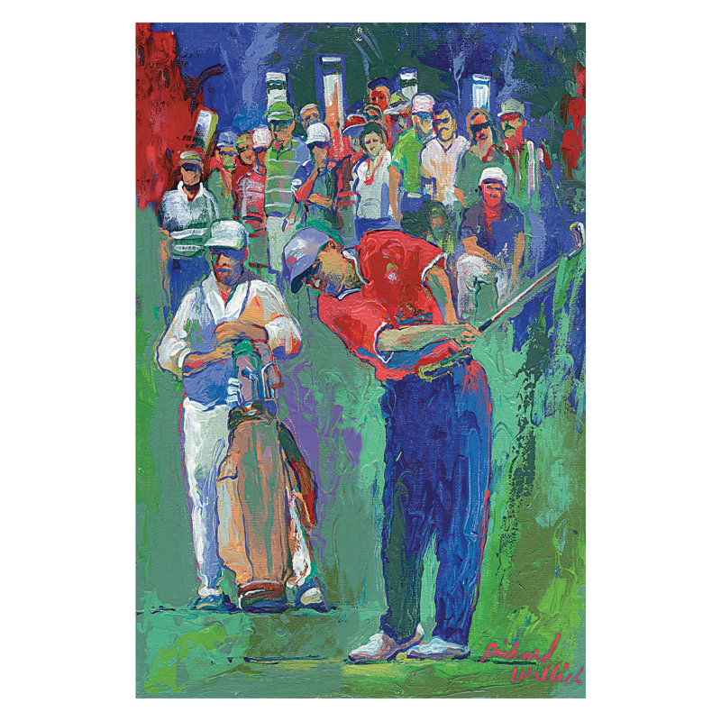 Golf by Richard Wallich - Wrapped Canvas Painting, 66.04 cm H x 45.72 cm W x 3.175 cm D