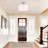 Domnik Fabric Semi Flush Mount