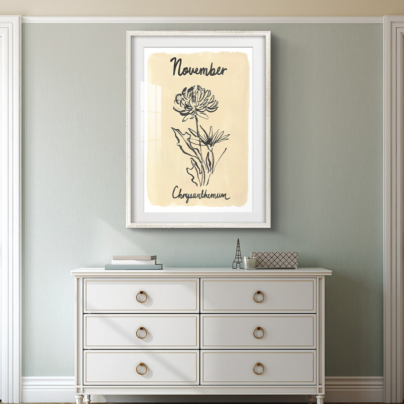 Chop II - Toile tendue avec châssis, H 25,5 po x l 17,5 po, Blanc