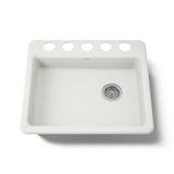 Riverby 25" L x 22" W Undermount Single Bowl Kitchen Sink