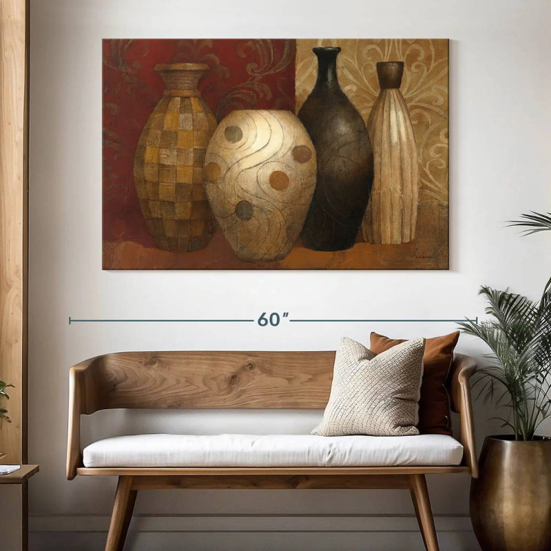 Timeless Vessels, 34" H x 51" W