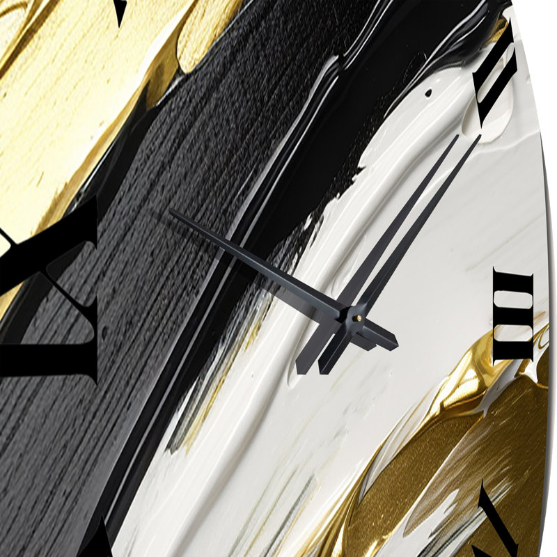 Horloge murale Waves Of Midnight Passion, Moyenne