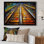 " Orange Train Rails Track "
