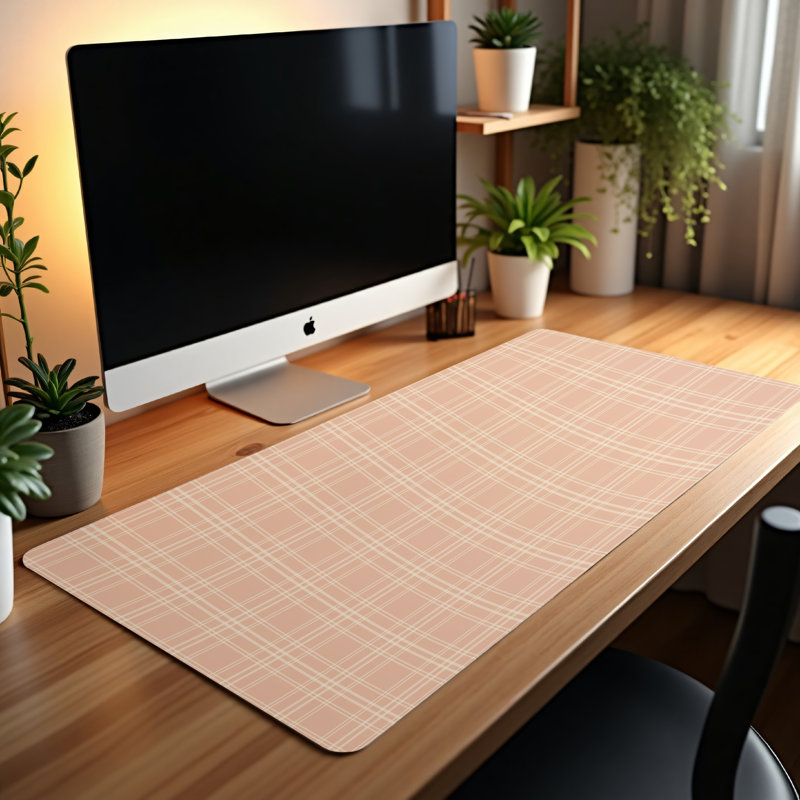 Polyester Desk Pad, 23.6x13.8