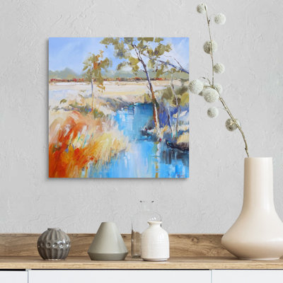 Reproduction d’art sur toile, "Summer Creek" par Craig Trewin Penny