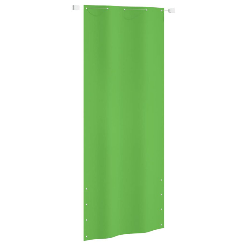 Aleksejus Single Curtain Panel, 240cm H x 100cm W, Green