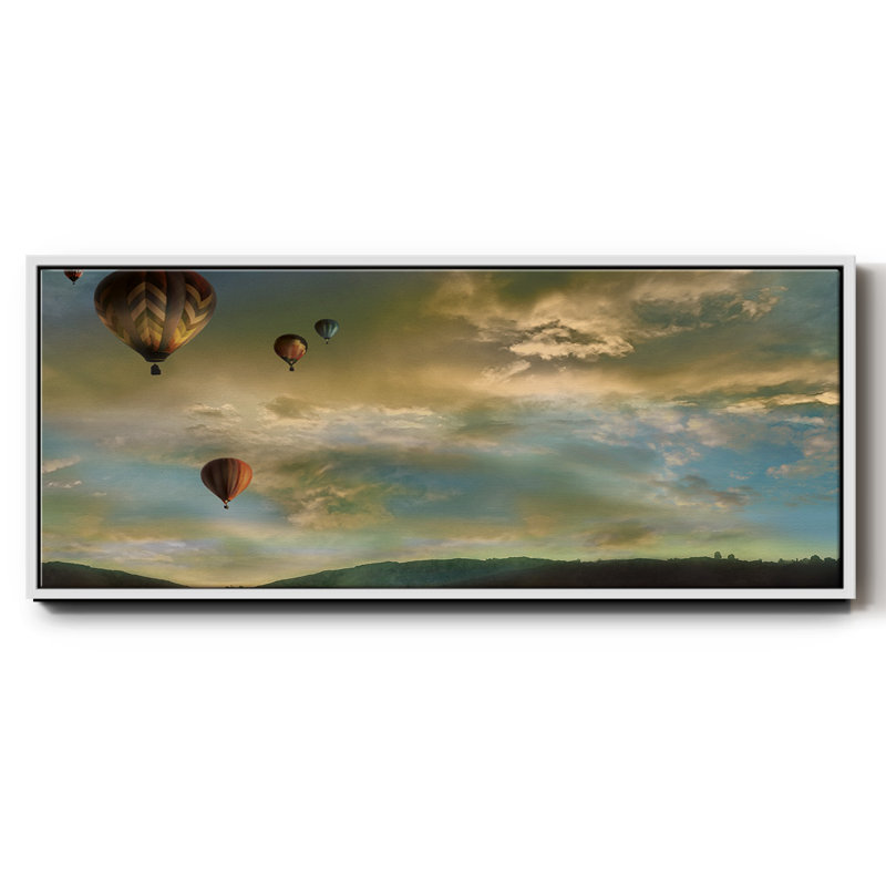 Sunset Rendezvous - Toile encadrée, H 24 po x l 60 po