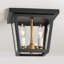 Plafonnier semi-encastré d'extérieur 2 lumières 2 lumières