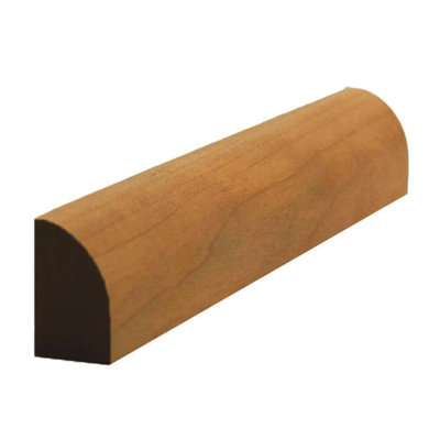 Moulure de moulure quart de rond 1/2 po x 3/4 po EWQR13. Sans finition