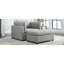 Oversized Reading Chair With , Grey, Lumbar Support, High Linen Fabric, Removable Washable Covers Grey Single And Upholstery,