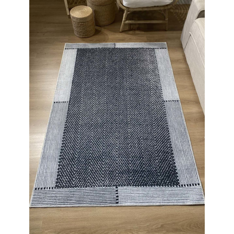 Toscana Area Rug with Non-Slip Backing, Square 2'7"