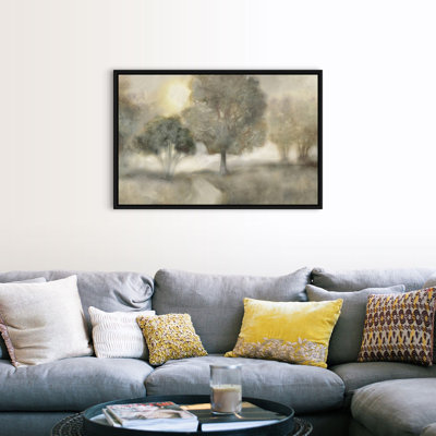 " Foggy Field " by Edward Selkirk Painting Print