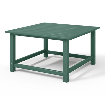 Laguna Outdoor Poly Adirondack 31" Square Coffee Table