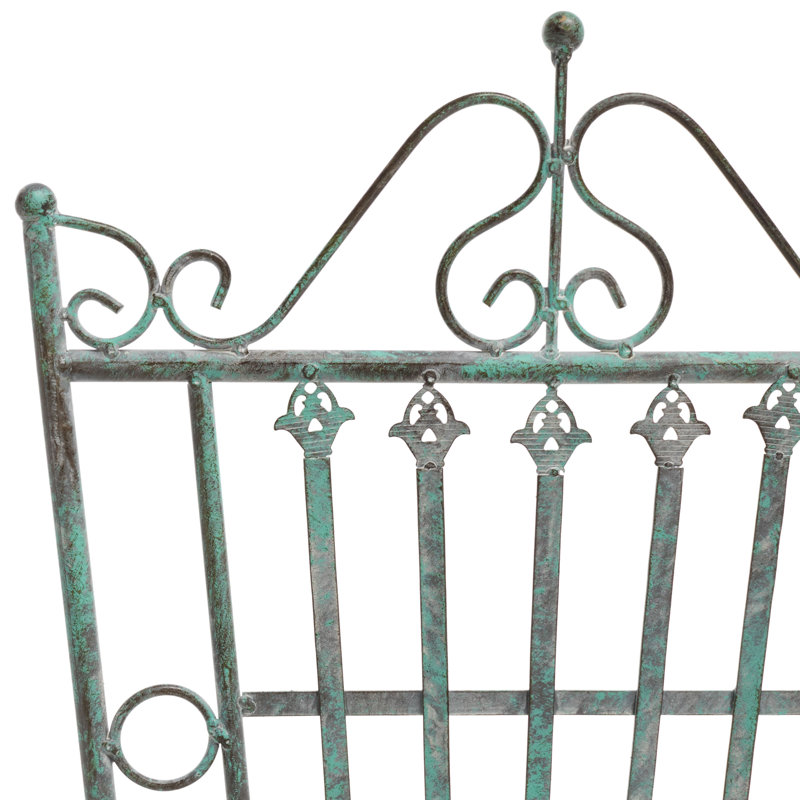 Mojica 2-Person Folding Patio Set , Antique Green