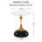 Round Pedestal End Table