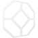 Cameron 3D Wall Panel in White (1-pack)