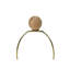 Lampe de table 22 po en corde brune transitionnelle avec abat-jour beige pour un attrait rustique