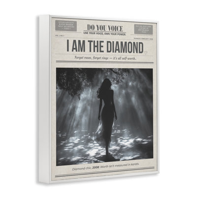Giclée encadrée par le journal Diamond Chic, design par A Barefoot Stylist