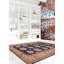 Tapis unique en laine nouvel âge 8 pi 10 po x 11 pi 10 po Zeanna
