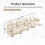 Canapé modulaire 4 places-723278209-723278270-723278266