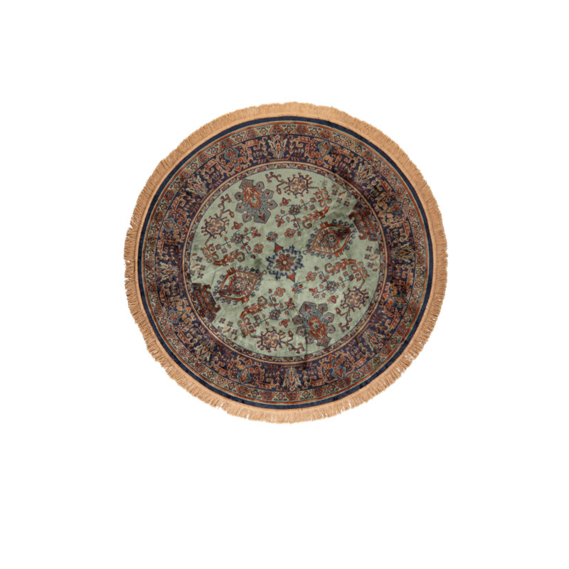 Raz Oriental Area Rug, Round 5'2" x 5'2"