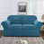 Velours bleu paon