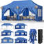 6m x 3m Iron Gazebo