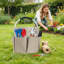 Foldable Cleaning Caddy, Portable Beach Basket, Multifunctional Storage Basket