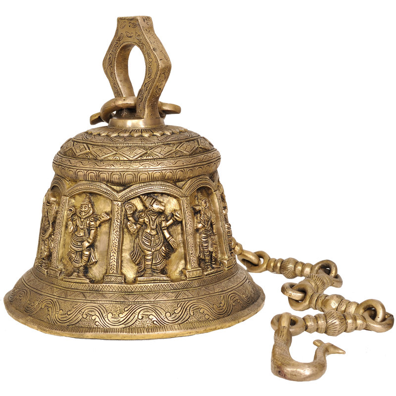 Cloche suspendue du temple Dashavator