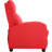Recliner Chair Single Sofa Chair PU Leather Manual Reclining Lounge Modern Relaxing Recliner Chair Home Theater Sofa Furniture with Backrest Armrest Push Back-1496740800