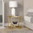 Athena Glass Top End Table-213063352
