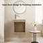 Meuble-lavabo mural 16 po avec lavabo en résine, conception flottante-2002053864-2002053867
