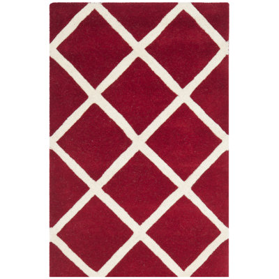 Vega Geometric Wool Hand Woven Area Rug