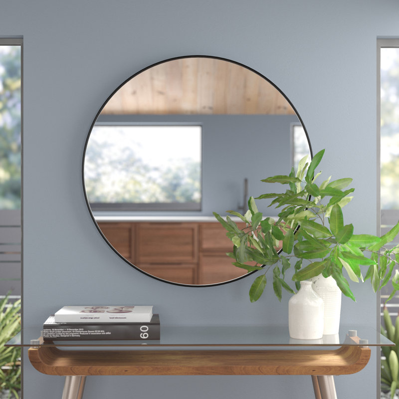 Flat Mirror, Black