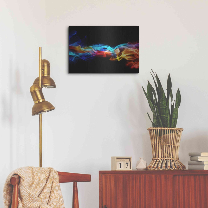 «Dynamic Haze», art mural en métal, H 16 po x l 24 po