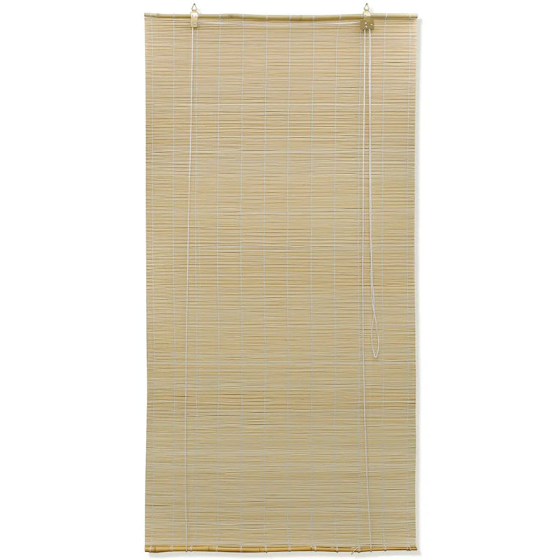 Room Darkening Roller Shade, 160cm L x 80cm W, Natural Brown