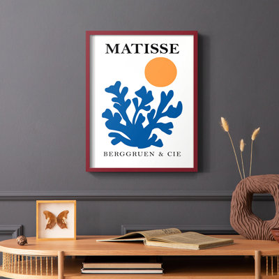 Matisse CCLxxxviii, reproduction encadrée - bois massif