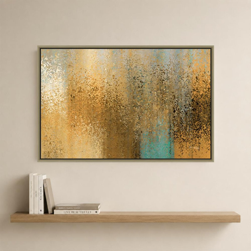 Psaume 117: louange et gloire par Mark Lawrence - impression sur toile, 28" H x 40" W, Champagne