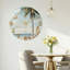 «Beach Scene», horloge murale en verre-1267683544