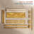 Mid Century Modern Solid Wood Full Size Platform Bed Frame With Tall Headboard And Wood Slats, Yellow Brown-16512482