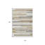Tapis extérieur lavable rayé beige et taupe 10 pi x 14 pi ivoire