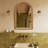 Arched Wood Framed Wall Mirror Rustic Style Easy Secure Installation