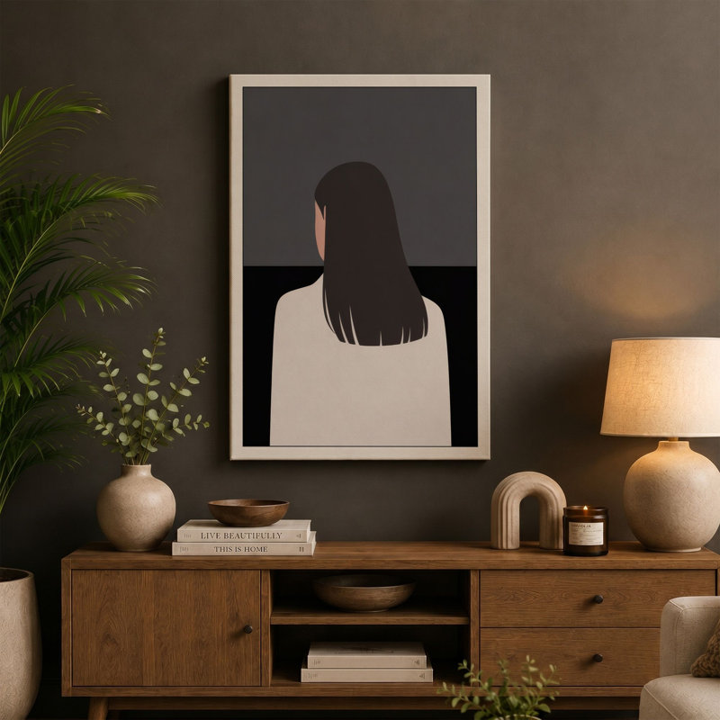 Print, 24x16 - 61.0 x 40.6 cm, Ochre Border