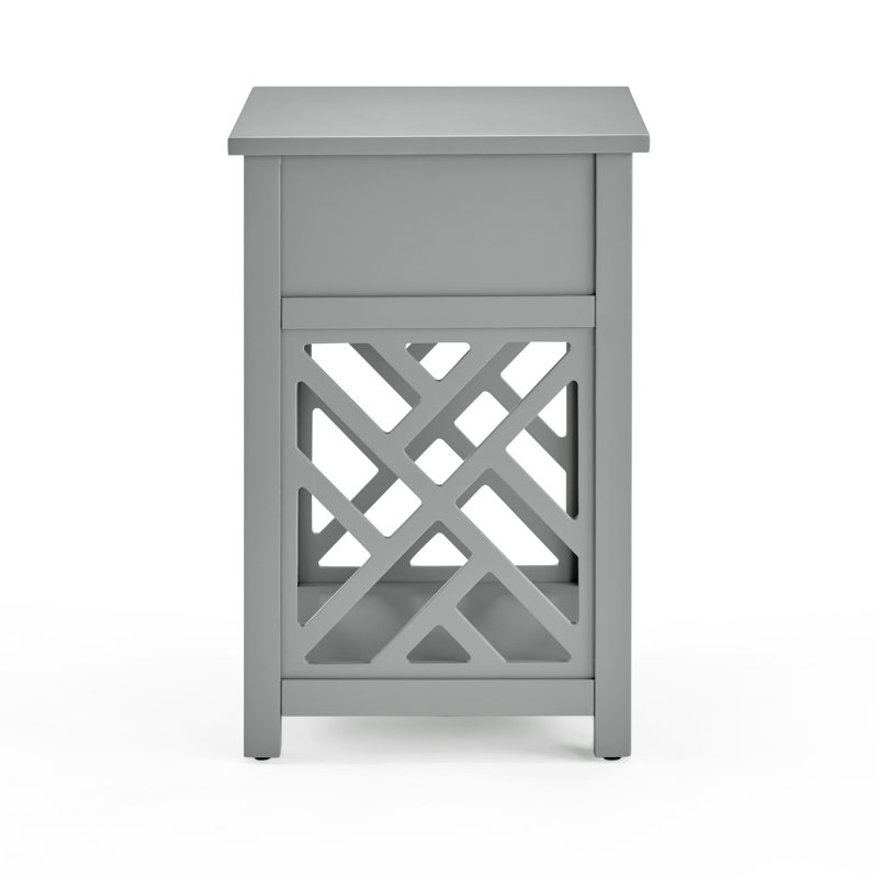 End Table, Grey