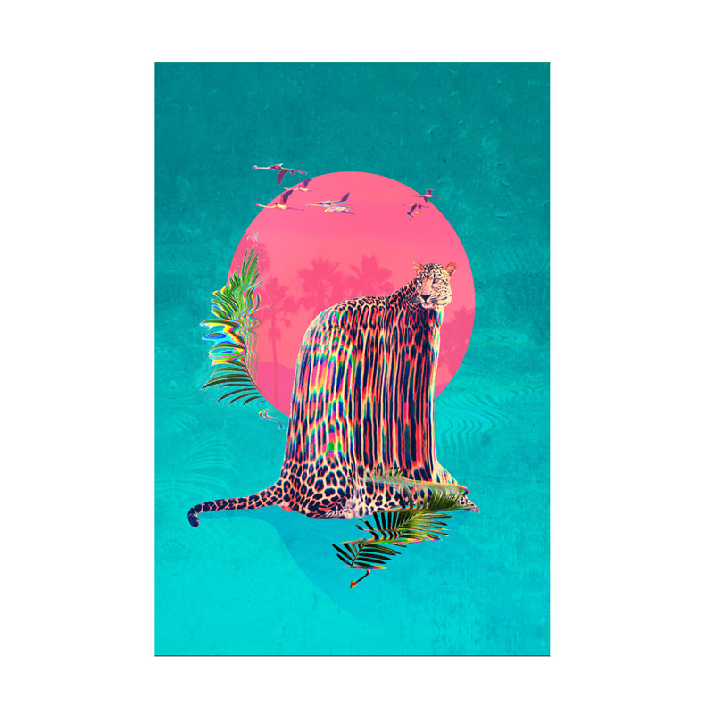 Art sur toile Ali Gulec Jaguar, H 22 po x l 32 po