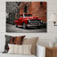 «Red Pickup Truck Vintage Hauler II», reproduction sur toile