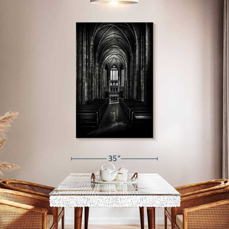 Adella Trinity College Chapel, 48" H x 32" W