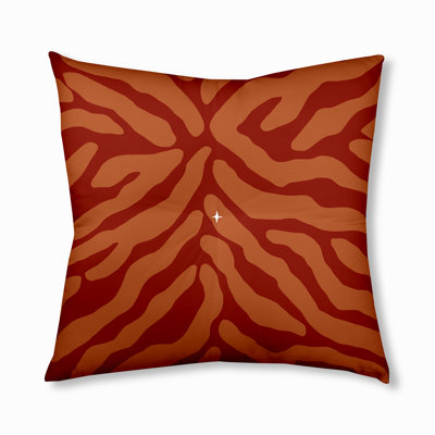 Abstract Reversible Throw Pillow